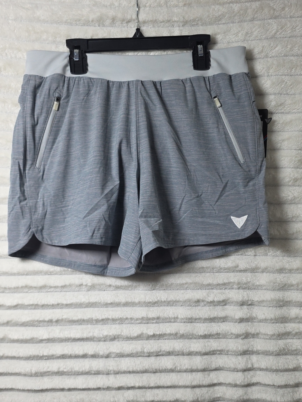 0469 Korsa Women's Athletic Shorts with Built In Underwear; Medium